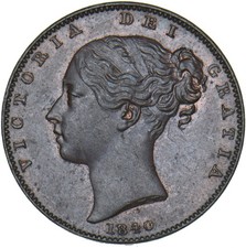 1840 Farthing - Victoria