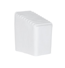 Fusskappe 30 x 20mm weiß 15° schräg Stuhlkappen Fusskappen Liege Gartenmöbel