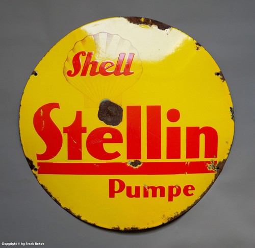 Altes emailschild shell - altes,