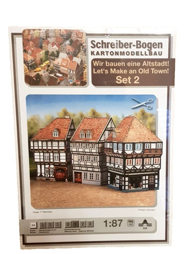 Kartonmodellbau altstadt set - kartonmodellbau,