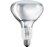 Philips BR125 IR 250W 230-250V E27 klar Infrarot-Reflektorglühlampe