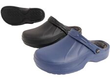 Warmfutter Herren Clogs Hausschuhe Gartenschuhe Berufschuhe Pantoletten V7