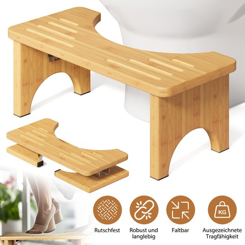Toilettenhocker bambus - toilettenhocker,