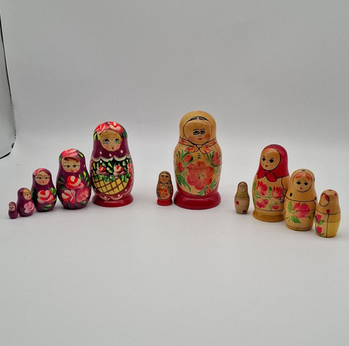 Matroschka holzpuppen set - matroschka,