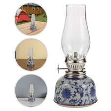  Butterlampe Aus Blau-weißer