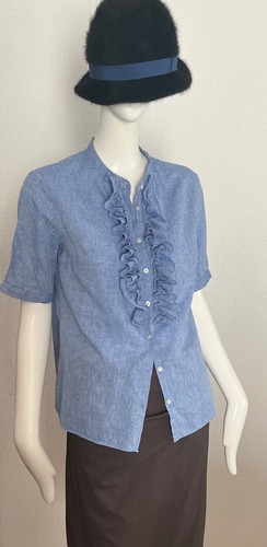 Luis trenker leinenbluse bluse - leinenbluse,