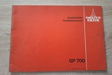 Deutz Fahr Ballenpresse GP700
