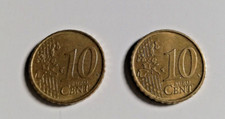 Spanien: " 2 x 10  Euro Cent