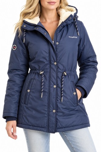 Kangaroos damen jacke parka - jacke,
