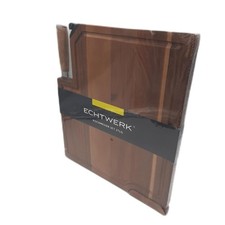 Echtwerk Küchenmesser Set Küche 3 in 1 Schneidebrett aus Akazienholz integriert 