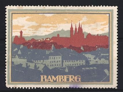 Reklamemarke bamberg - reklamemarke,