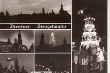 Postkarte :   DRESDEN - Dresdner Striezelmarkt ; ca.1986