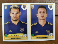 Panini Fifa 365 2021 : Sticker 354 - Mauro Zarate - Franco Soldano - CABJ