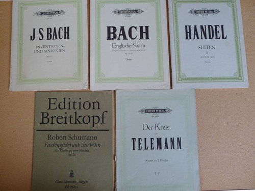 Notenkonvolut deutsche - notenkonvolut,