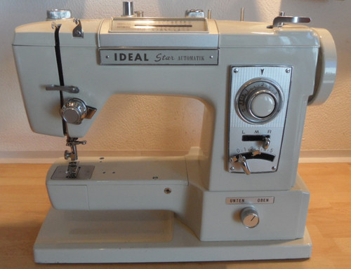 Alte nähmaschine ideal star - nähmaschine,