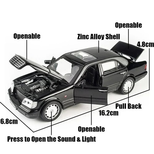 Benz w140 modellauto - benz,