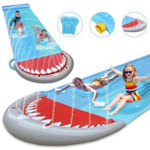 Wasserrutsche hai pool - wasserrutsche,