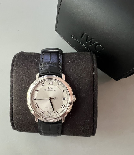 Platin iwc schaffhausen - iwc,