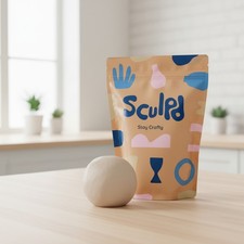 Luftgetrocknete Tonerde 1 kg -