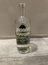 Absolut Vodka Sammler Exposure Traveller Size 1000ml. Neu!