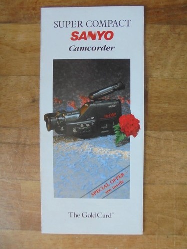 Sanyo camcorder mitte - camcorder,