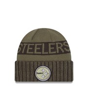 Pittsburgh Steelers 2025 Salute to Service Beanie Strick