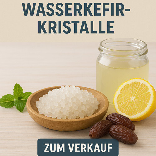 Wasserkefir kristalle 50g für - wasserkefir,
