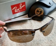 Ray-Ban Sonnenbrille 2011 polarisiert braun verspiegelt ORB 3183 014/84