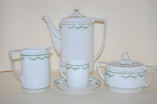 Service 14 teilig Empire Grüne Ranke Rosenthal