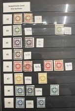 Spezialsammlung Sowjetische Zone - Ost-Sachsen
