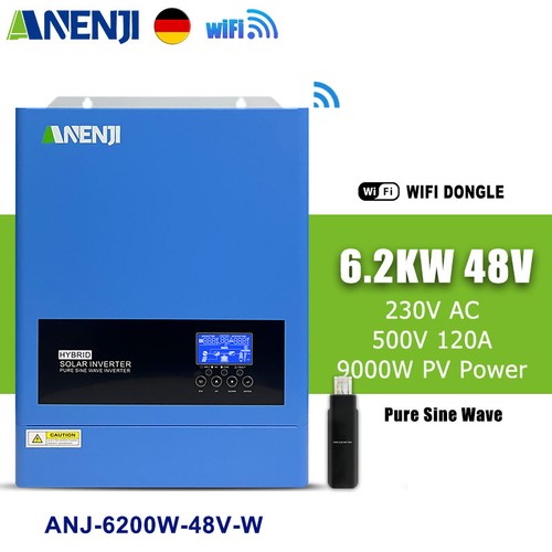 Anenji 6200w 48v solar - 6200w,
