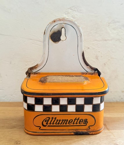 Vintage französische Emaille