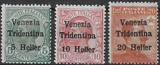 Timbres Trentin (Italie) 28/30 * - 83238FS - cote * : 9 €