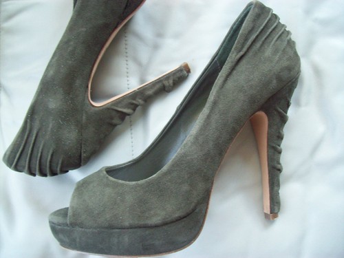Supertrash pumps peeptoe gr - ,