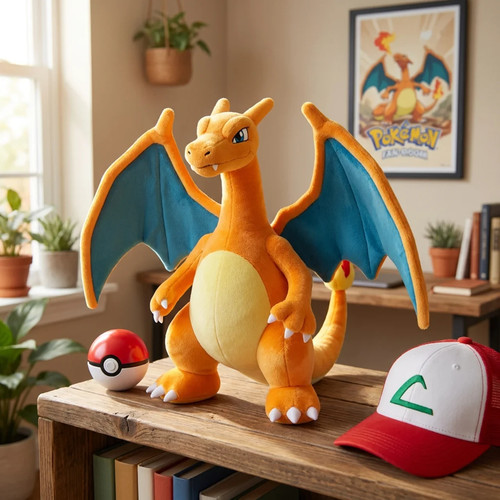 Pokemon glurak 25cm - glurak,
