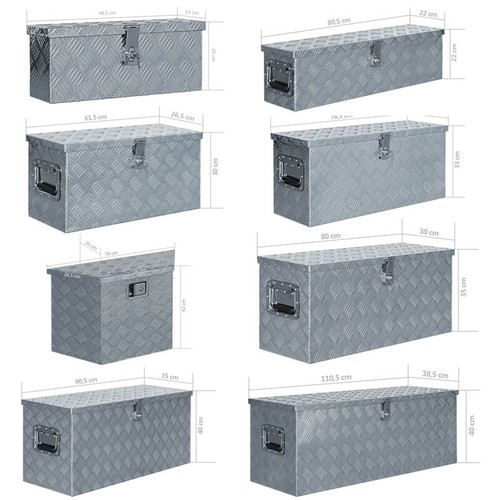 Aluminiumkiste alu box - aluminiumkiste,