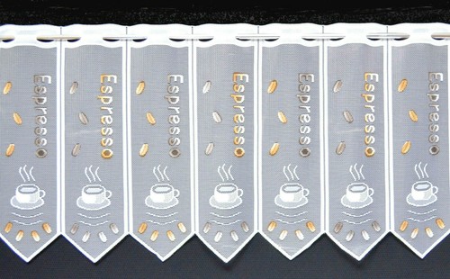 Kaffeegardine scheibengardine - ,