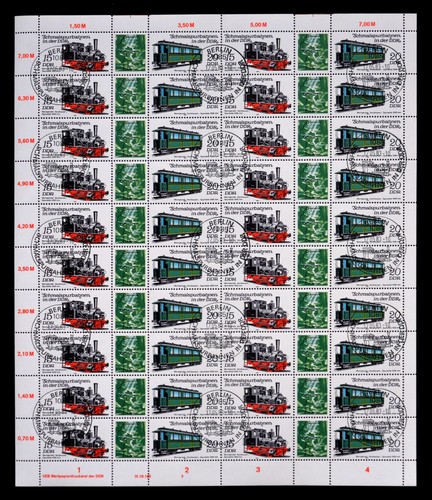 Ddr briefmarken bogen mi - briefmarken,