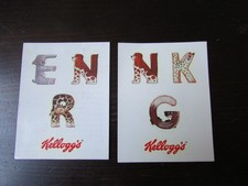 2 Kelloggs - ABC Aufkleber B -
