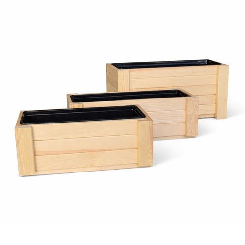 Holz pflanzkübel groß außen - holz,