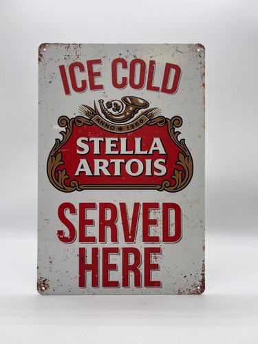Blechschild stella artois - blechschild,