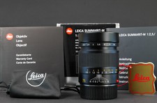 LEICA SUMMARIT-M 75 mm F/2.5 Objektiv (Schwarz) 6bit #11645 . OVP - ROTER PUNKT