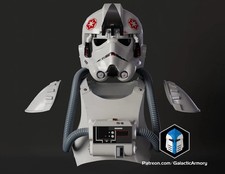 AT-AT Fahrer Rüstung mit Helm Star Wars DIY Cosplay Maßstab 1:1