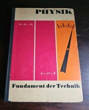 DDR-PHYSIK-Fundament der Technik-VEB  Fachbuchverl.Leipzig 1971