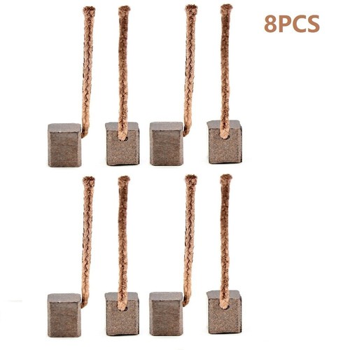 6x6x10mm 8stk bronzekohlen - 6x6x10mm,