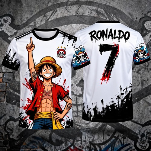 One piece karaktere - piece, tshirt