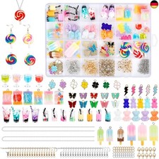 Charms Anhänger Set, Ohrringe