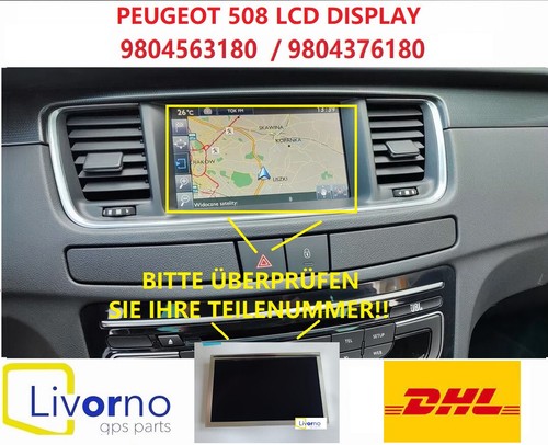 Peugeot 508 lcd - 508, display