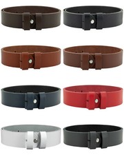 Echt Ledergürtel 3 cm ohne