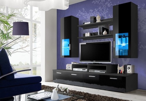 Wohnwand anbauwand wohnzimmer - anbauwand,